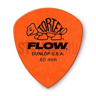Набор медиаторов Dunlop 558P.60 Tortex Flow 0.6 мм, упаковка 12 шт.