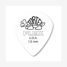 Медиатор Dunlop 466R1.5 Tortex Flex Jazz III XL, 1.5 мм, 1 шт.