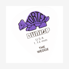 Набор медиаторов Dunlop 424P1.14 Tortex Wedge, 1.14 мм, упаковка 12 шт.