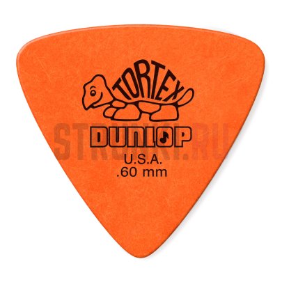 Набор медиаторов Dunlop 431P.60 Tortex Triangle, 0.6 мм, упаковка 6 шт.