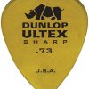 Медиаторы DUNLOP 433P.73 ULTEX SHARP .73 mm, упаковка 6 шт. картинка 0