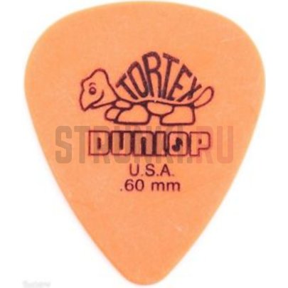 Набор медиаторов Dunlop 418P.60 Tortex Standard, 0.6 мм, упаковка 12 шт.