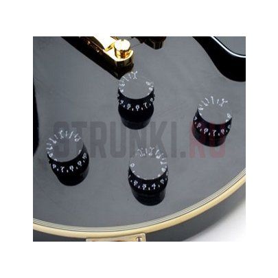 Ручка потенциометра Musiclily M147, Speed style, метрическая, чёрная