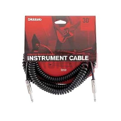 Кабель PLANET WAVES by D'ADDARIO  PW-CDG-30BK  30" (прямой-прямой)
