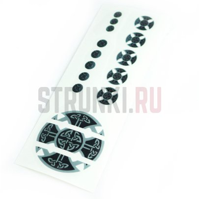 Наклейка на гриф гитары "Кельтский крест" Струнки.ру