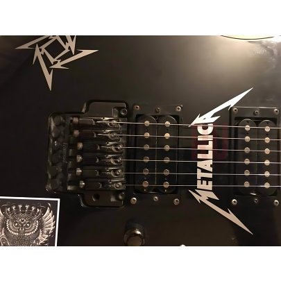 Наклейка для гитары "Metallica" Струнки.ру, белый
