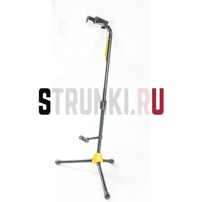 Напольная стойка для гитары, с автозахватом, HERCULES GS412B Plus