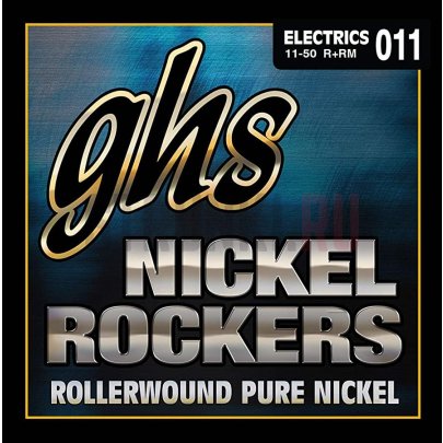 Струны для электрогитары GHS Nickel Rockers R+RM 11-50