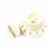Fender S-1 Switch 0059266049 ручка потенциометра громкости, двойная, белая картинка 0