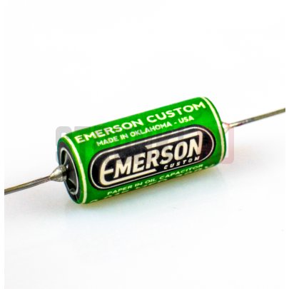 Конденсатор Emerson Paper in Oil Tone Capacitor (Green & Cream Graphics) 0.015uf. 300v