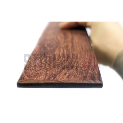 Палисандр Мадагаскарский,  бланк накладки грифа гитары, 520х70х7мм