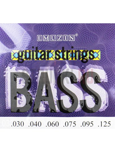 Струны для бас-гитары Emuzin Bass 6S30-125 30-125