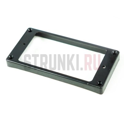 Рамка для хамбакера бриджевая, Musiclily MX1591BK, радиусная, черная