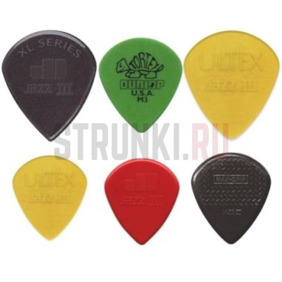 Набор медиаторов Dunlop PVP103, упаковка 6шт.