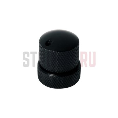 Ручка для сдвоенного потенциометра Warwick SP 30515 BK, Dome style, двойная, чёрная