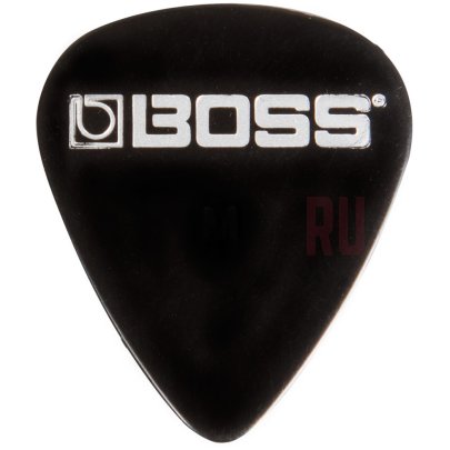 Набор медиаторов Boss BPK-12-BH Celluloid, черный, 1 мм, упаковка 12 шт.