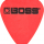 Медиатор Boss BPK-12-D50 Delrin, 0.5 мм, 1 шт.