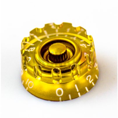 Ручка потенциометра Partsland H88-GD, Speed style, метрическая, золото