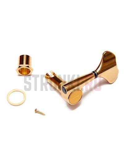 Колки 4 в линию для бас-гитары облегченные GOTOH GB350, золото