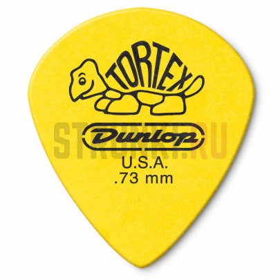 Медиатор Dunlop 498R.73 Tortex Jazz III XL, 0.73 мм, 1 шт.