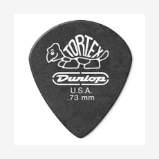 Медиатор Dunlop 482R.73 Tortex Pitch Black Jazz III, 0.73 мм, 1 шт.