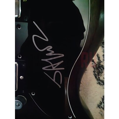 Наклейка для гитары "Автограф Джеймса Хэтфилда" Струнки.ру