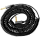 Кабель гитарный витой VOX Vintage Coiled Cable VCC-90BK (прямой-угловой), черный