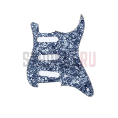 Пластиковая панель, Fender Stratocaster, чёрная, РARTSLAND M3P-BK