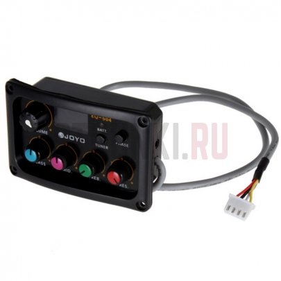 JOYO EQ-504 гитарный эквалайзер с тюнером, 4-х полосный с изменением фазы