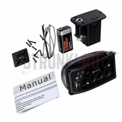 JOYO EQ-MP3 гитарный эквалайзер с MP3-плеером и тюнером, 3-х полосный