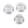Набор ручек потенциометра тона и громкости, PARTS MX06189 Stratocaster Style, хром картинка 0