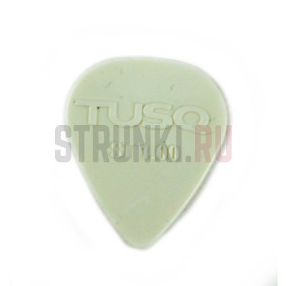 Медиатор GraphTech PQP-0100-W72 TUSQ Standard, Bright Sound, белый, 1 мм, 1 шт.