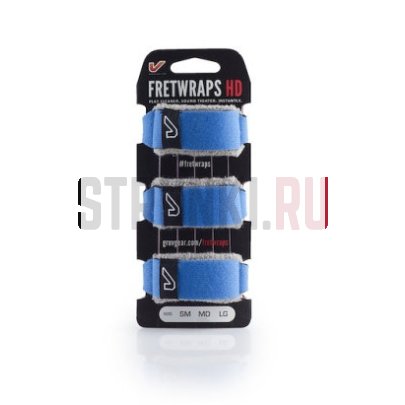 GRUVGEAR FRETWRAPS HD заглушка для струн, синяя MD FW-1PK-BLU-MD