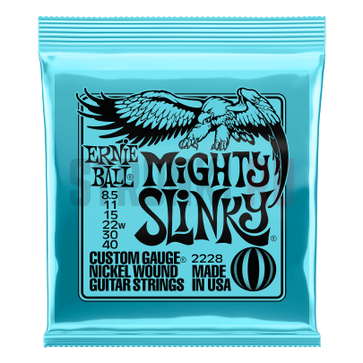 Струны для электрогитары Ernie Ball 2228 Mighty Slinky 8.5-40