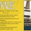 Ручка для потенциометров, громкости гитары VKNOB картинка 1
