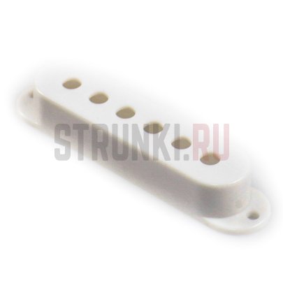 Набор крышек для Stratocaster, сингл PARTS, 50, 52, 52мм, нековая, средняя, бриджевая, белые
