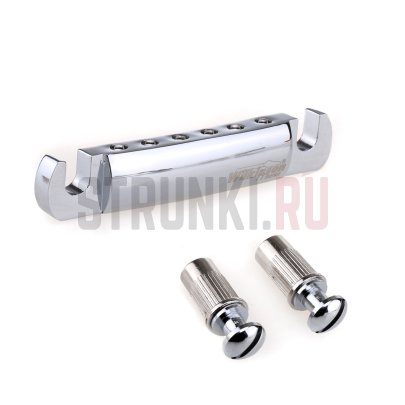 Струнодержатель WILKINSON MX1817CR Stop Bar, хром