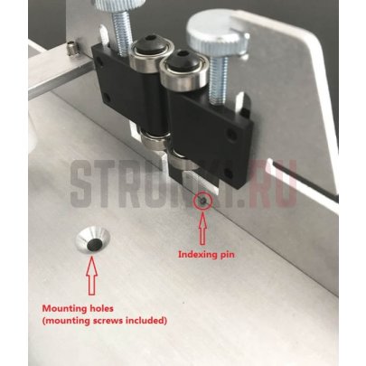 Направляющая для пилы (с углами) с зажимами Fret Slotting Miter Box EG-27C