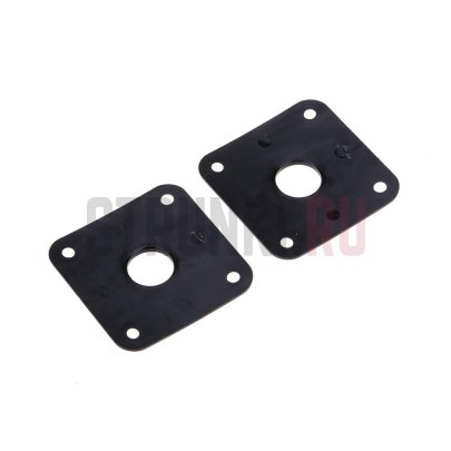 Musiclily MX1586BK-2 панель для гнезда (jackplate), Gibson style, черная