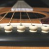 Втулка (бобышка) для акустической гитары Ivory с точкой A021IVY/2PVC картинка 1