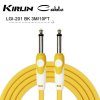 Кабель инструментальный Kirlin LGI-201, 3 м (прямой-прямой) картинка 1