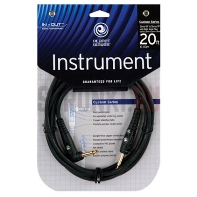 Кабель PLANET WAVES by D'ADDARIO PW-GRA-20 6м (прямой-угловой)