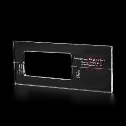 Акриловый трафарет Musiclily MX1610 для бас-гитар Musicmaster/Mustang