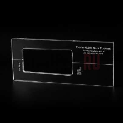 Акриловый трафарет Musiclily MX1607 для гитар Strat/Jaguar/Jazzmaster/Mustang
