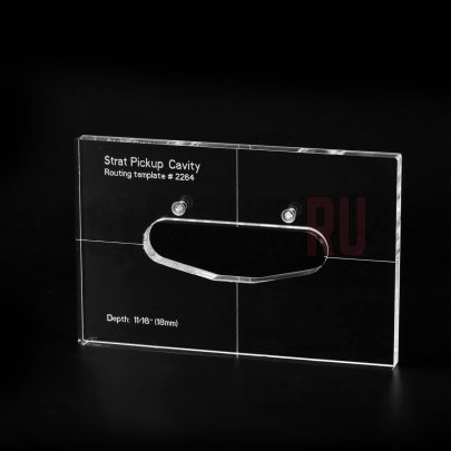 Акриловый трафарет Musiclily MX1616 для отверстий под звукосниматели