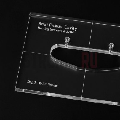 Акриловый трафарет Musiclily MX1616 для отверстий под звукосниматели