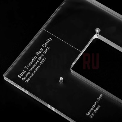 Набор акриловых трафаретов Musiclily MX1603MX1604 для Tremolo Strat