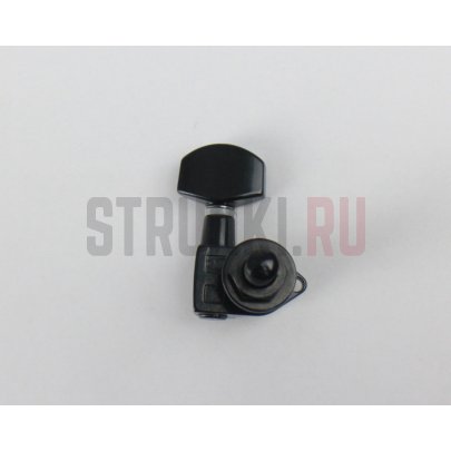 Колки 7 в линию HIPSHOT CLASSIC OPEN 6GN0BT-07 реверсные, черный