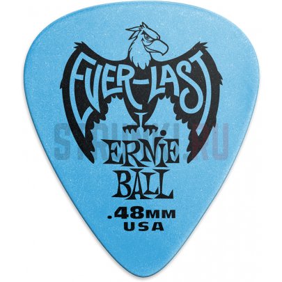 Медиатор Ernie Ball Everlast 9181, 0.48 мм, 1 шт.