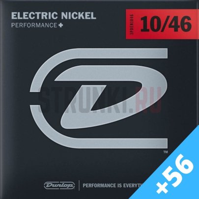 Струны для электрогитары Dunlop 3PDEN1056 3 pack 10-56